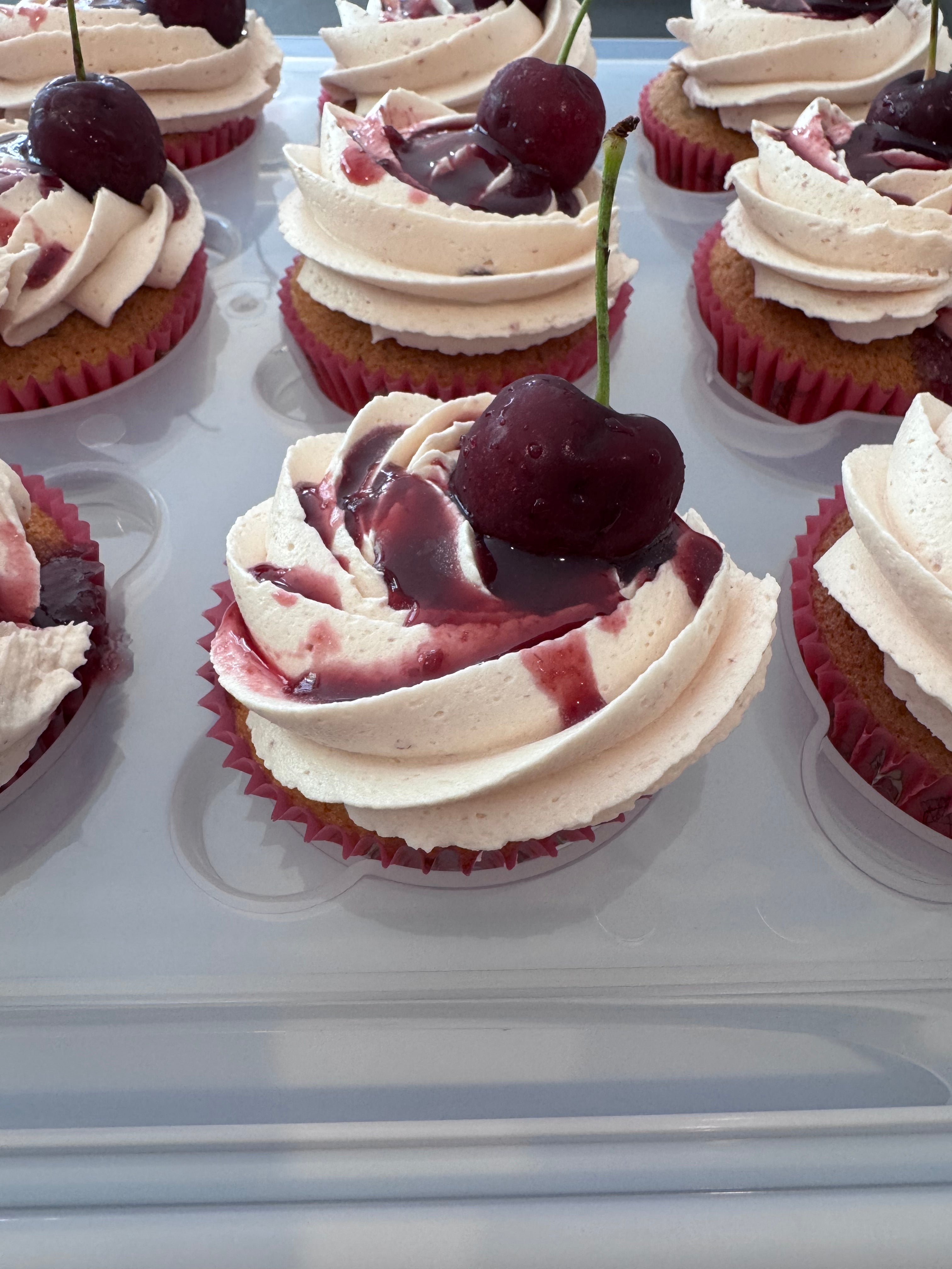 Cherry Cupcakes
